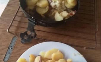 Krkovička s cibuľou v disku